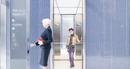 Small machine room passenger elevator